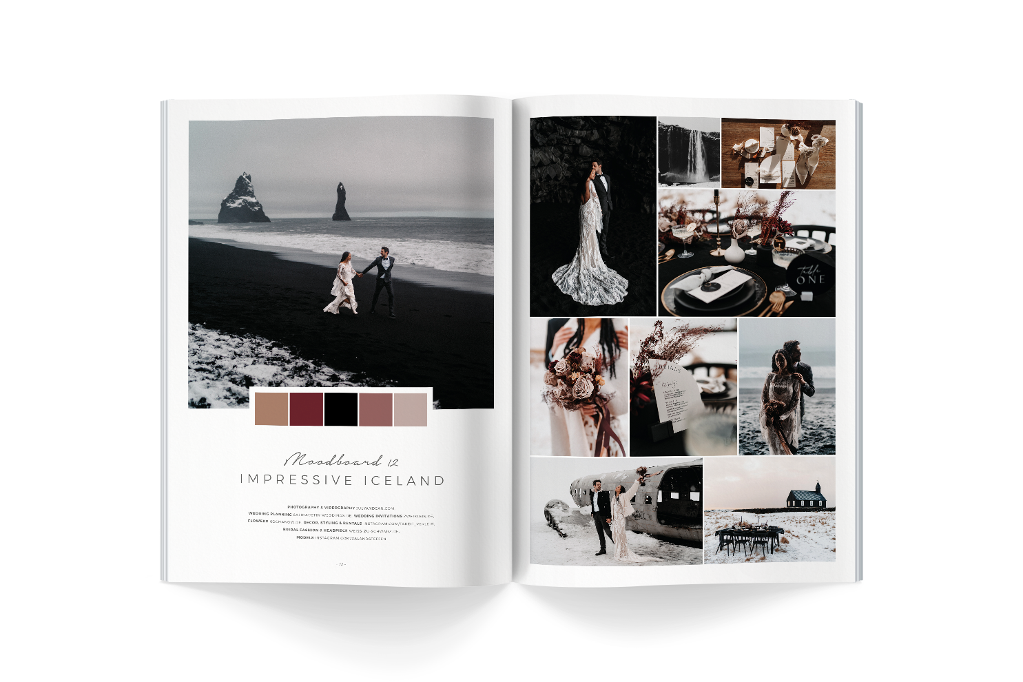 Moodboards Destination 12 ImpressiveIceland Mockup